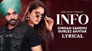 Info song Lyrics Jordan Sandhu