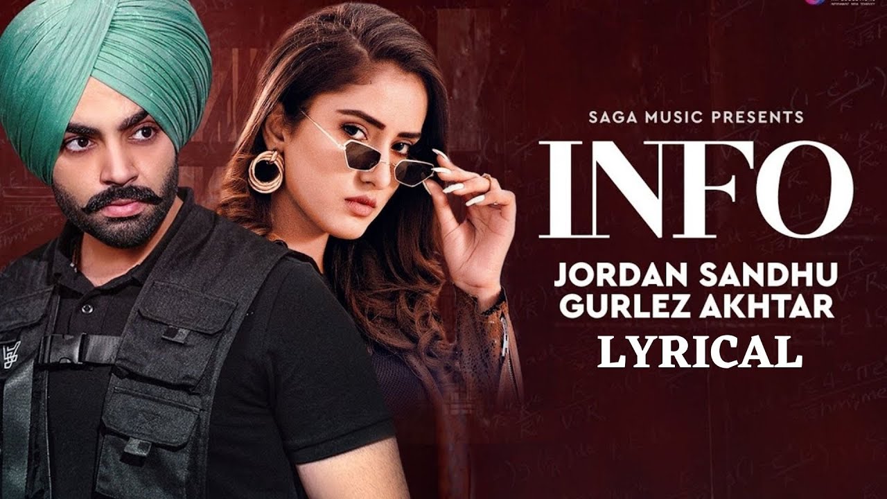 Info song Lyrics Jordan Sandhu